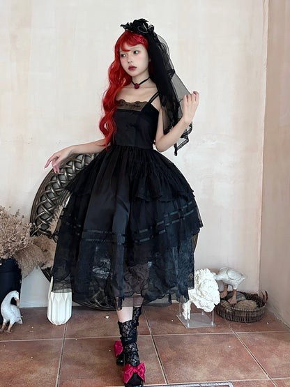 Summer Tiered Lolita Dress + Lolita Jumper Skirt