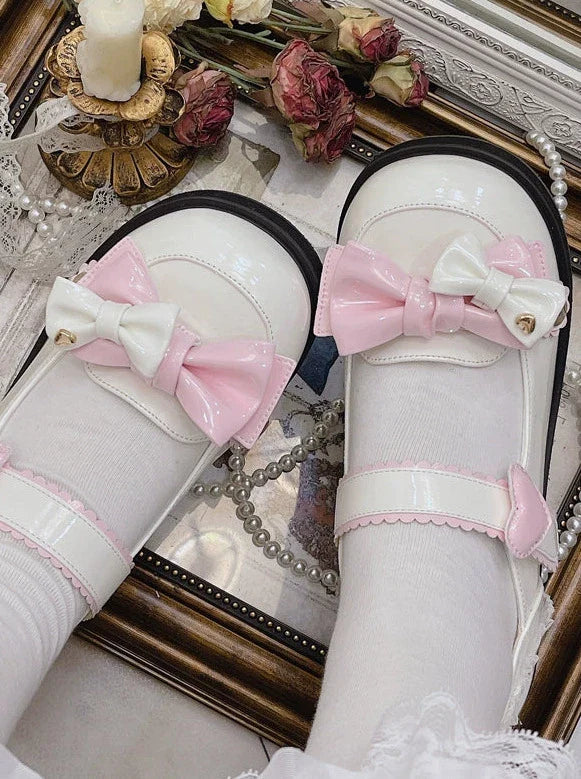 Round Toe Lolita Princess Platform Shoes