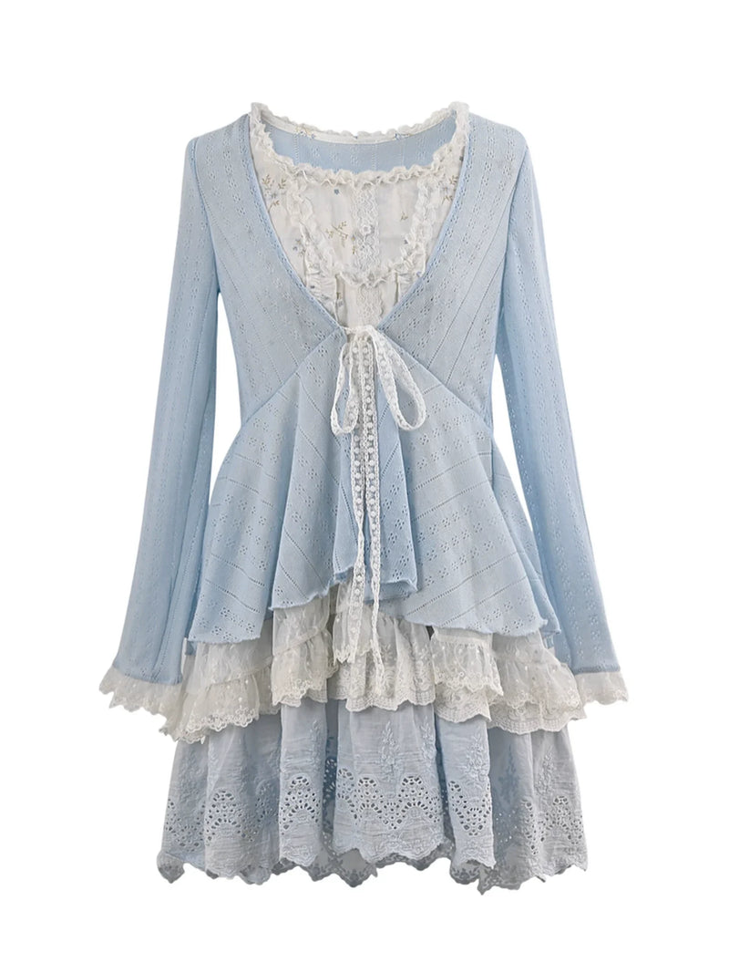 Lace Patchwork Dress