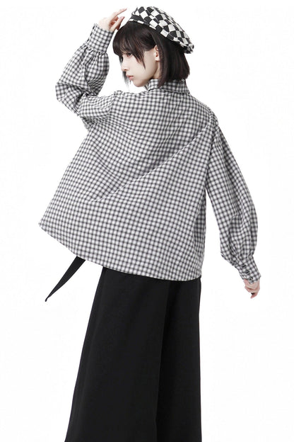 Striped Fleece Jacket Pocket Trouser Set