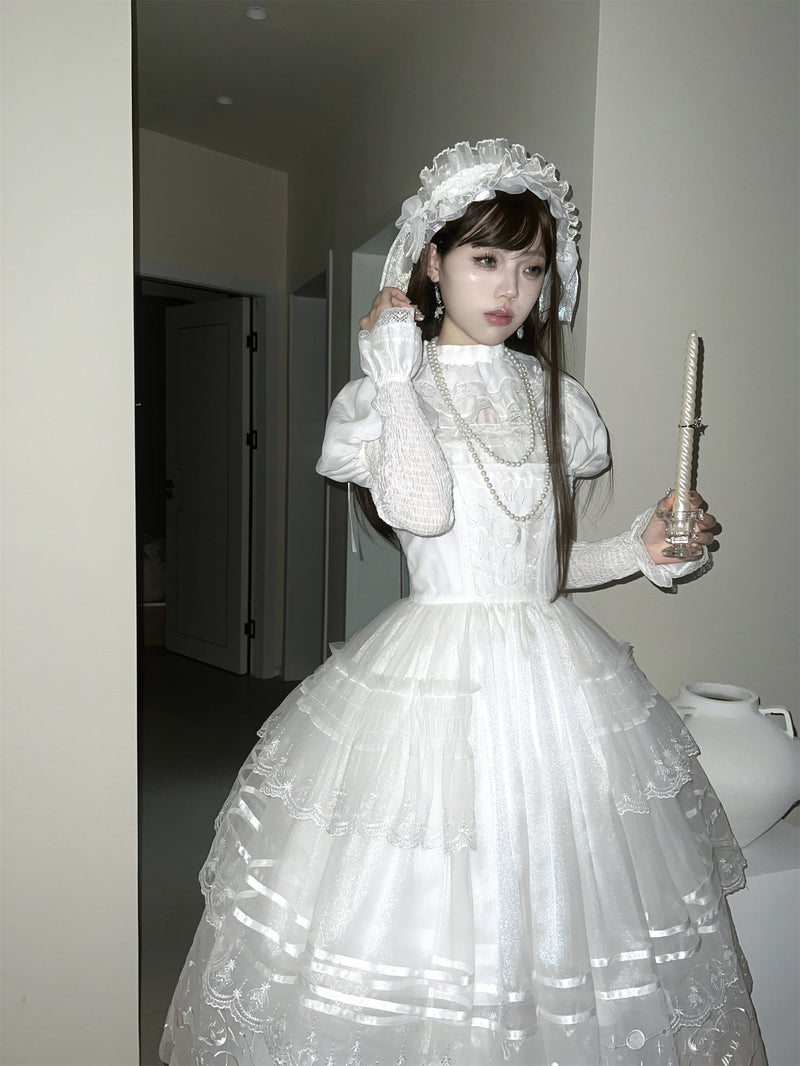 Summer Tiered Lolita Dress + Lolita Jumper Skirt