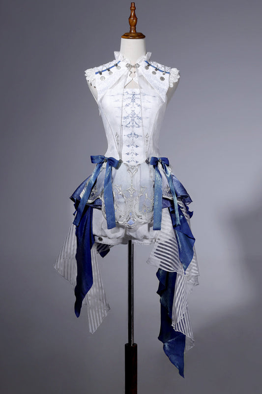 [pre-order] Prince Mode Suspender Skirt + Shorts + Shawl