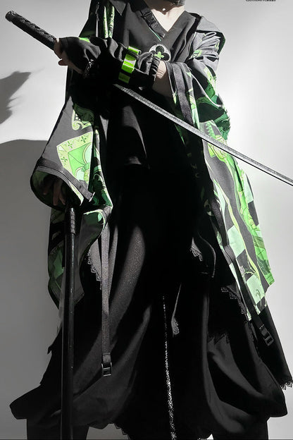 Dark Knight Command Cyberpunk Cat Ear Suit
