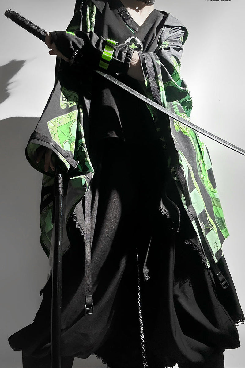 Dark Knight Command Cyberpunk Cat Ear Suit