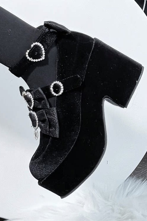 Heart Love Mary Jane Shoes