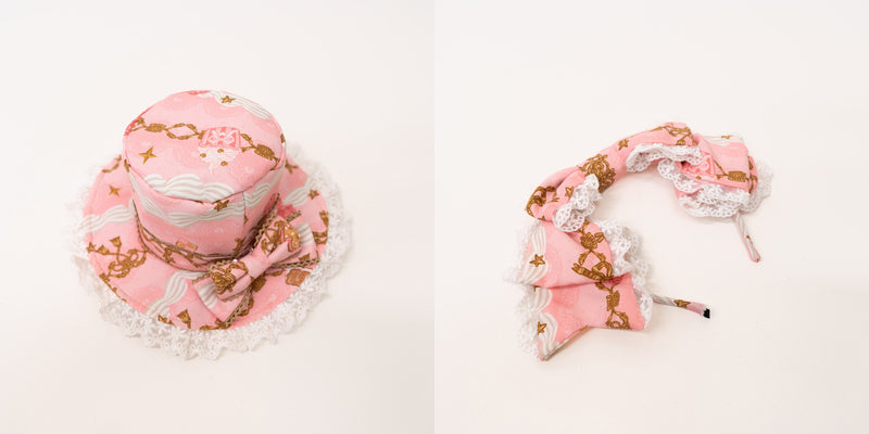 [pre-order Deadline: April 26] Retro Romance Sweet Lolita Ribbon Cake Print Series Accessories