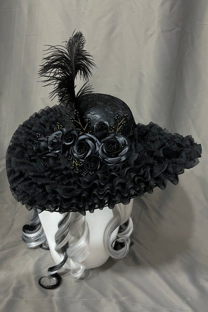 Gothic Rose Lolita Hat