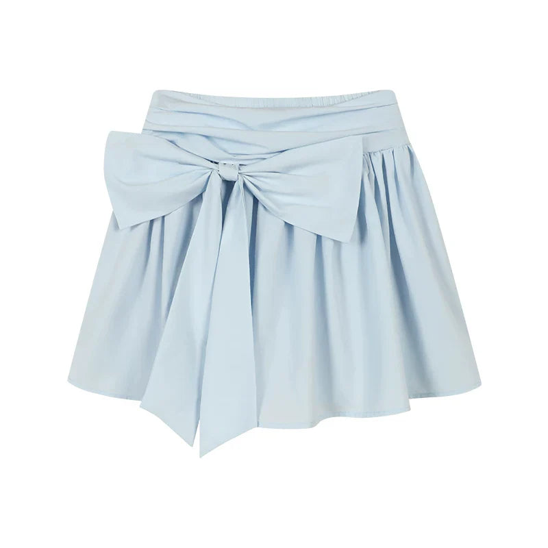 Sea Salt Bow Tie Shirt + Skirt