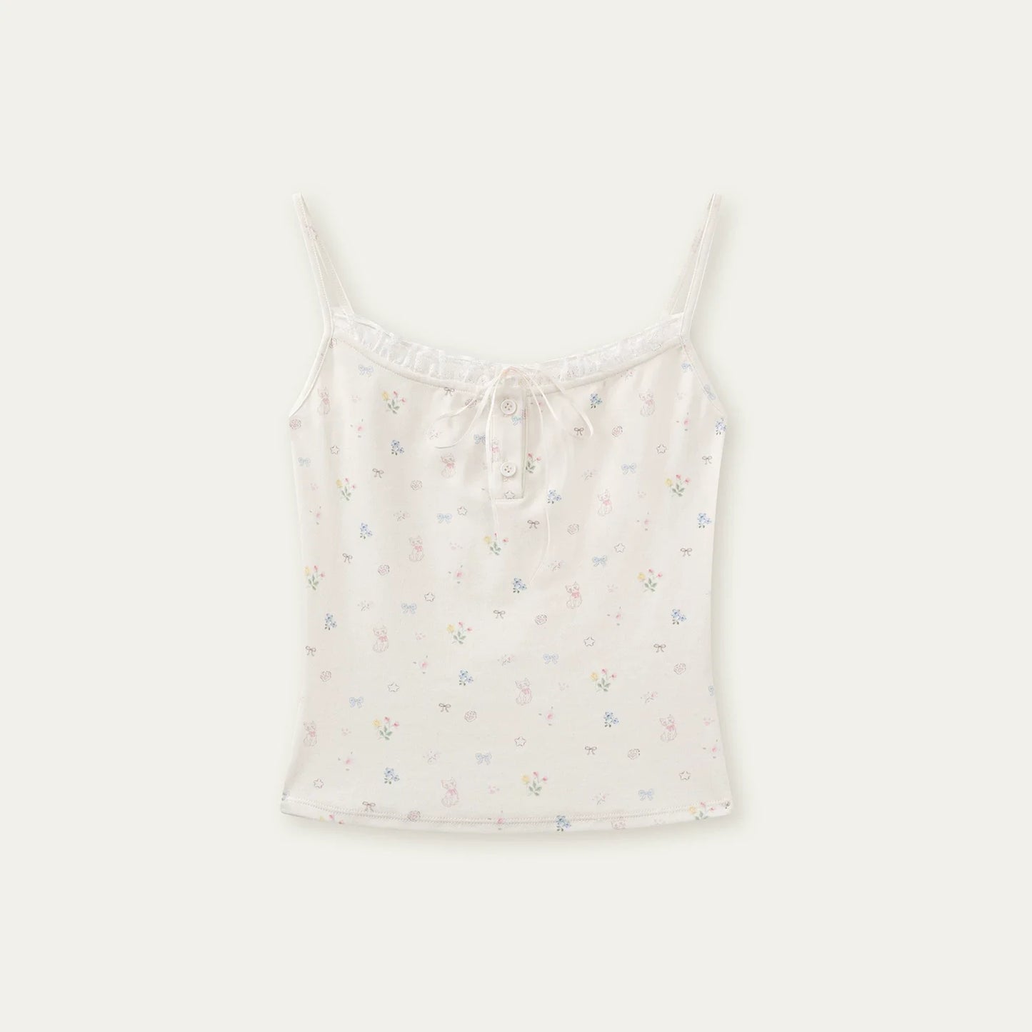 Lace Cotton Camisole