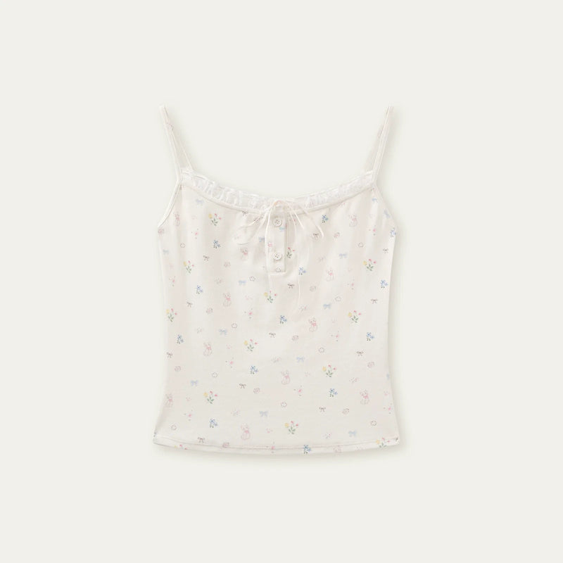 Lace Cotton Camisole