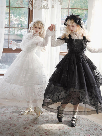 Summer Tiered Lolita Dress + Lolita Jumper Skirt