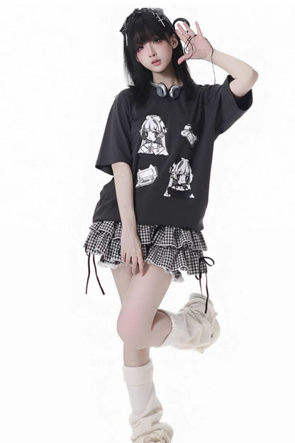 Heat Beat Mode T-shirt + Skirt Pants