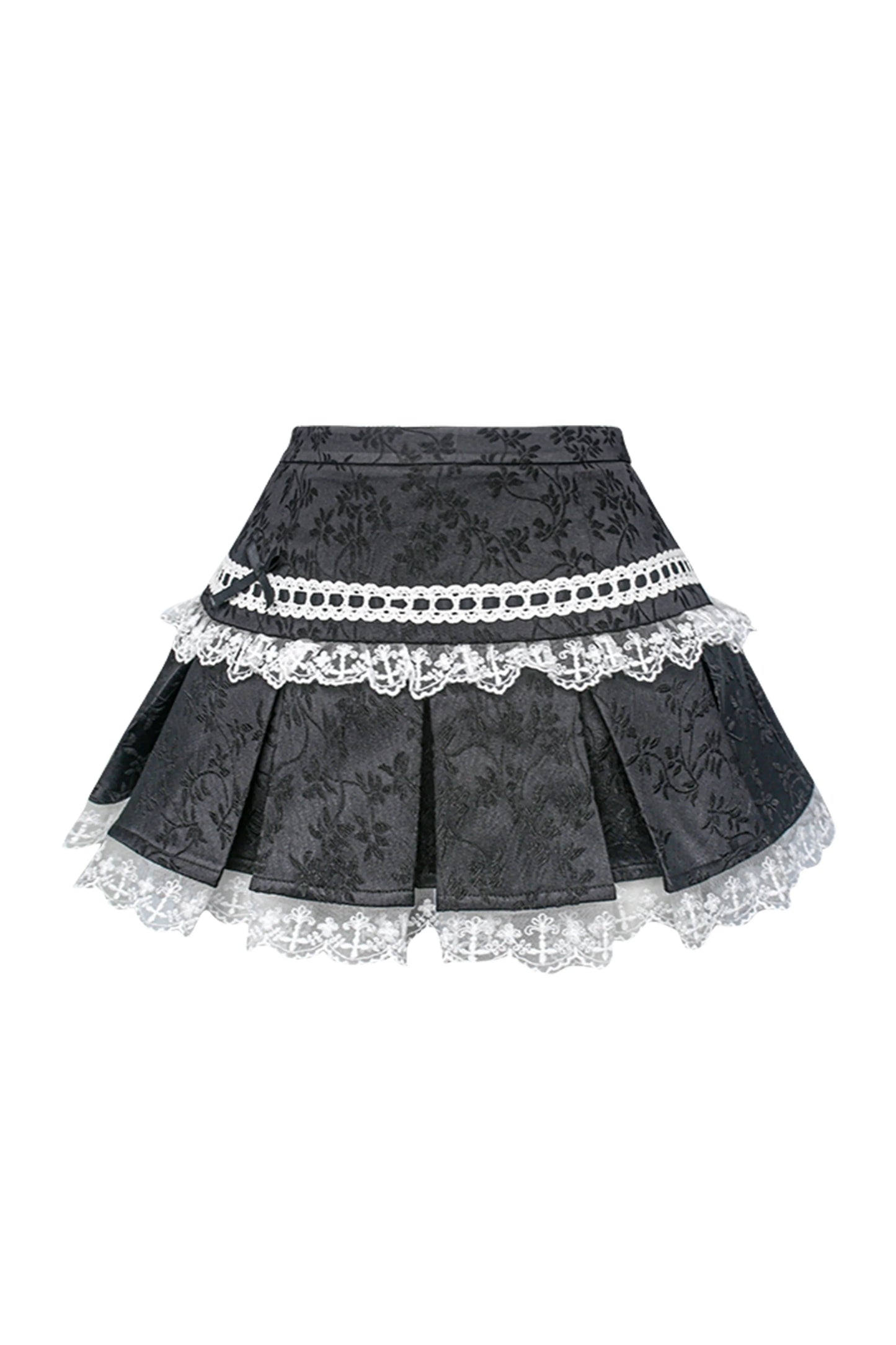 Dark Sweet Girly Top + Tiered Skirt