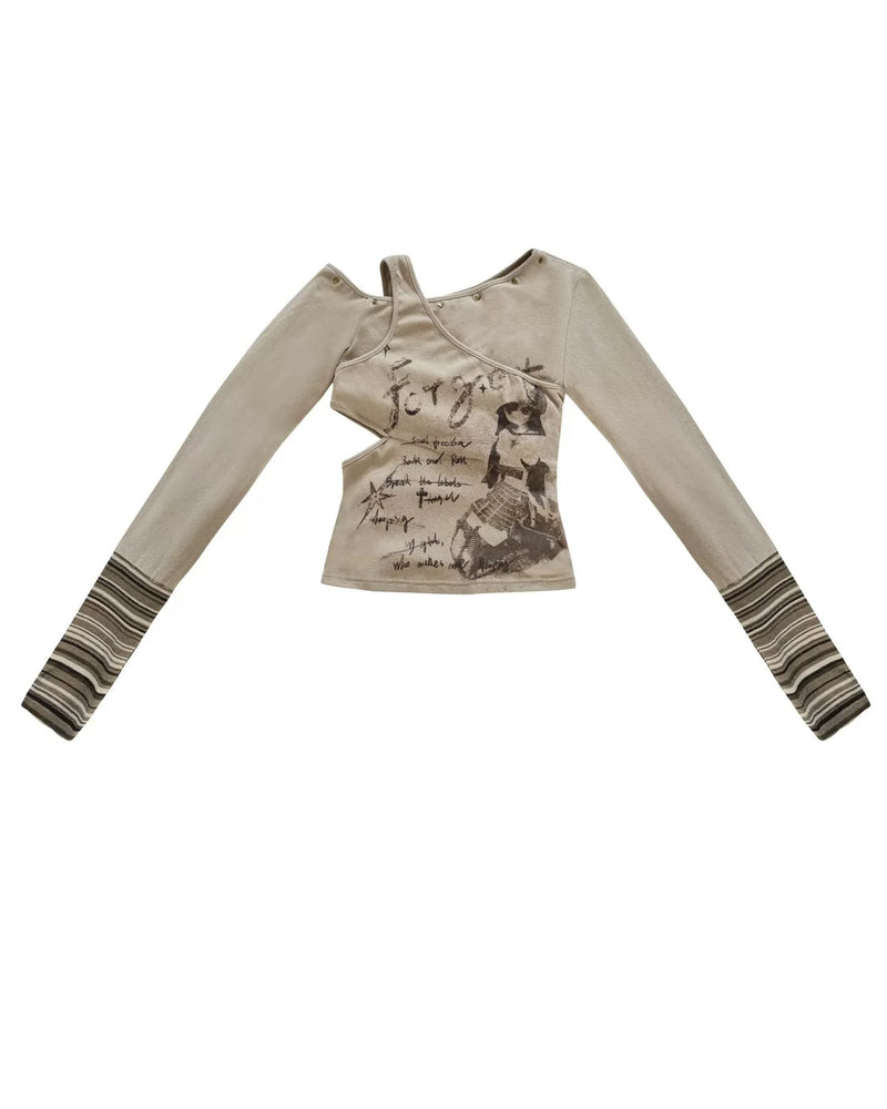 Slim Fit Off Shoulder Top