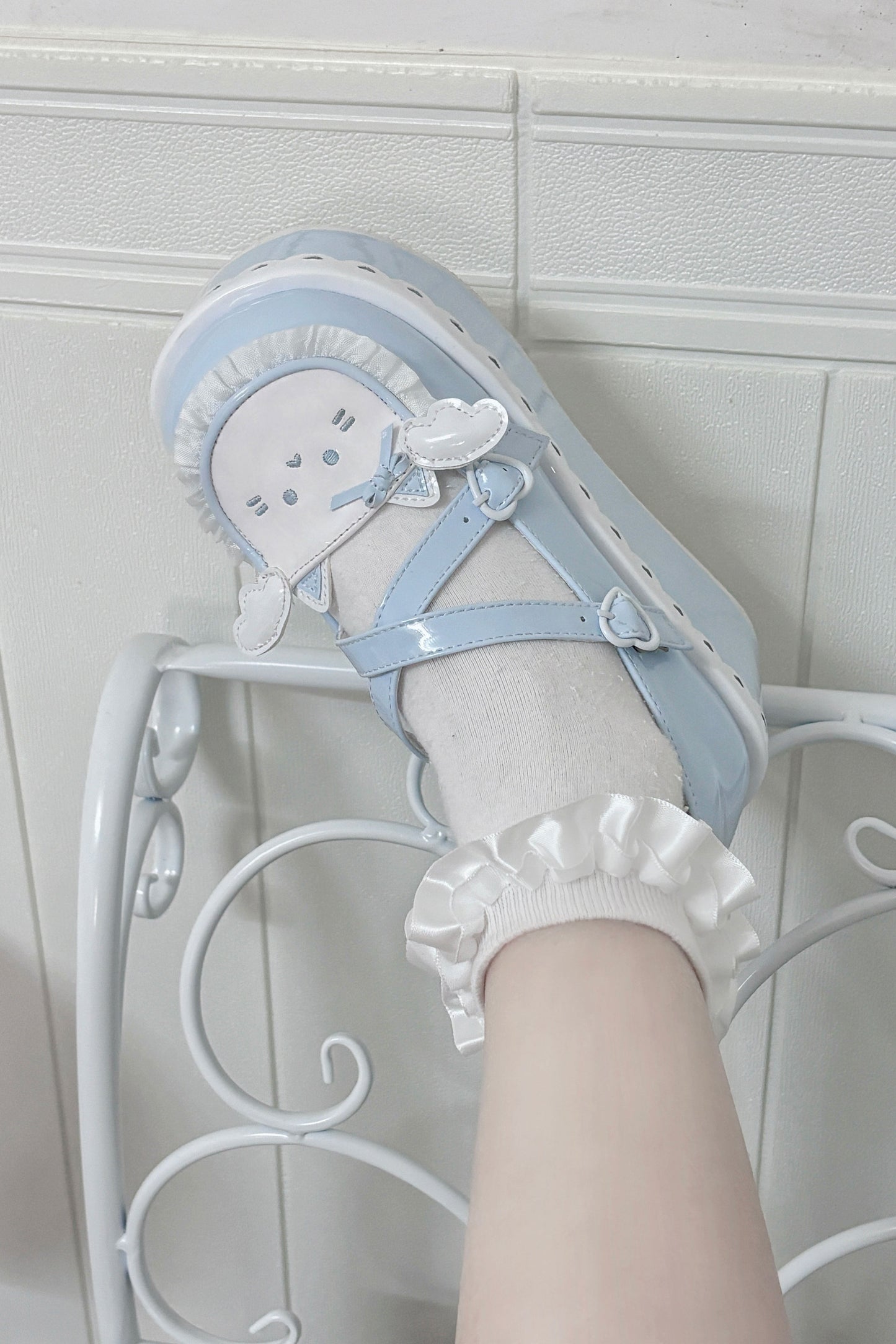 Meow Fray Animal Platform Shoes