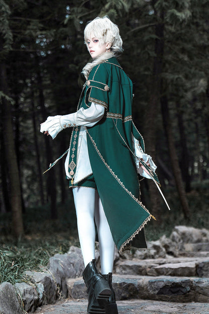 Great Star Angel Army Prince Cape Jacket Suit Full Set