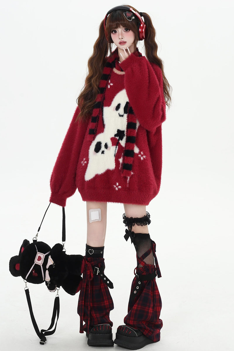 Ghost Over Tops + Scarf