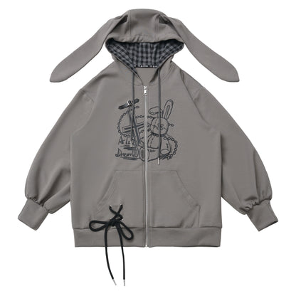 Rabbit Hoodie + Skirt