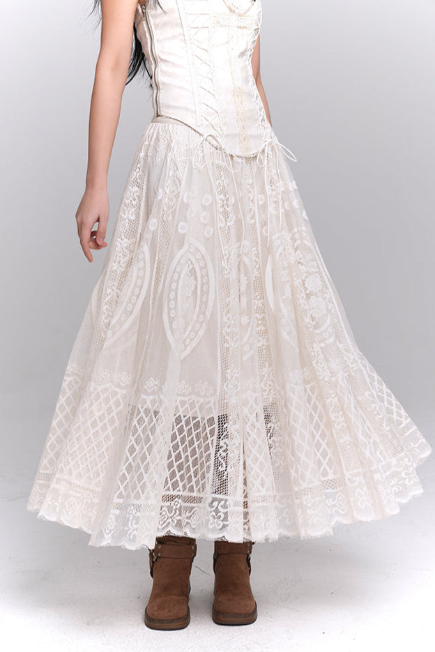 Mode Lace Choose Top + Lace Skirt