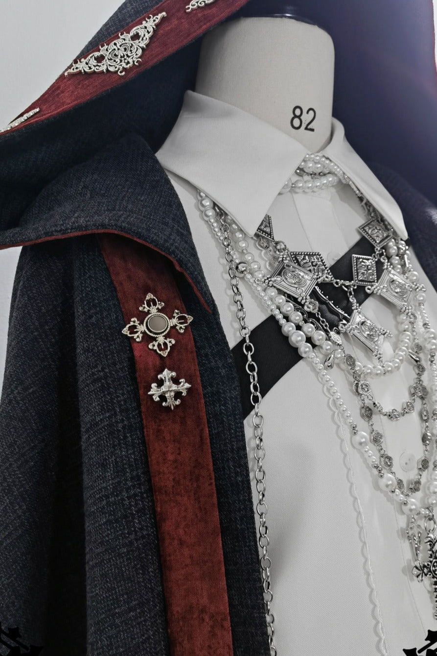 Sacred Oath Retro Prince Hooded Cape + Pants