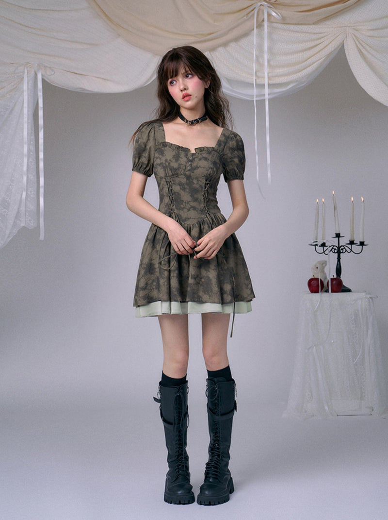 [pre-order] Camouflage Fighting Spirit Dress