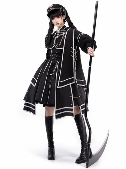 Judgment Army Lone Knight Military Uniform Lolita Set