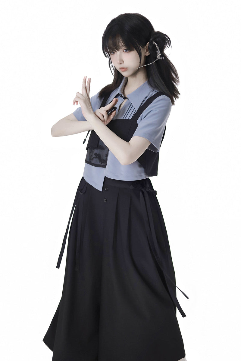 Mode Shirt + Cool Dress Pants + Vest