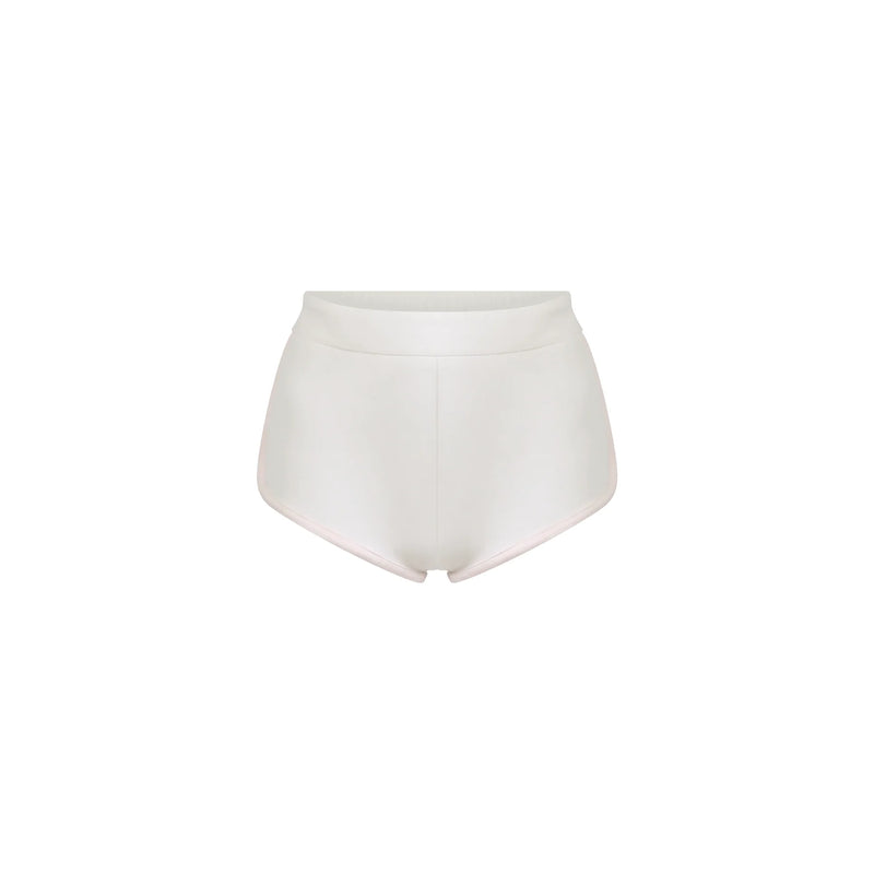 One Shoulder Sweet Sweatshirt + Shorts