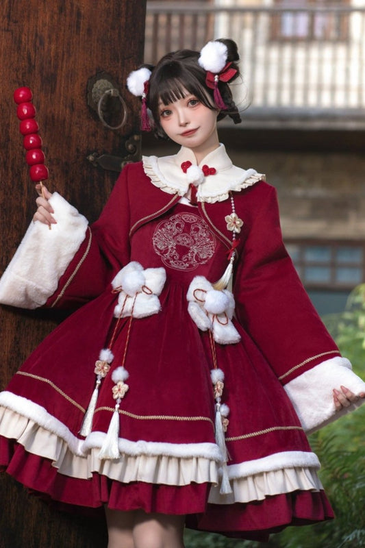 New Year Chinese-style Lolita Dress Set