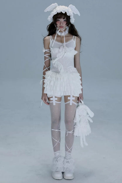 Lace Camisole Ballet Top + Inner