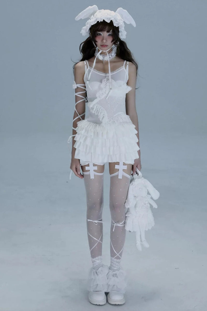 Lace Camisole Ballet Top + Inner