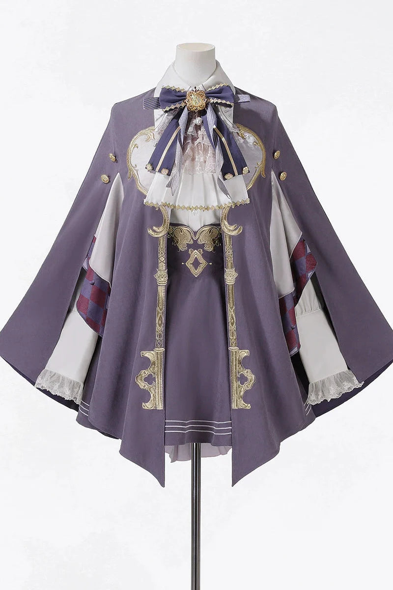 Style Cape + Blouse + Skirt