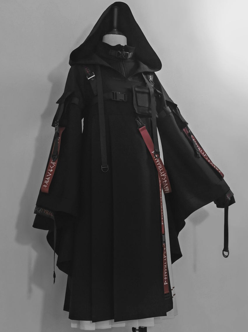 Wasteland Cool Hooded Cardigan + Jumper Skirt + Inner Top [pre-order]
