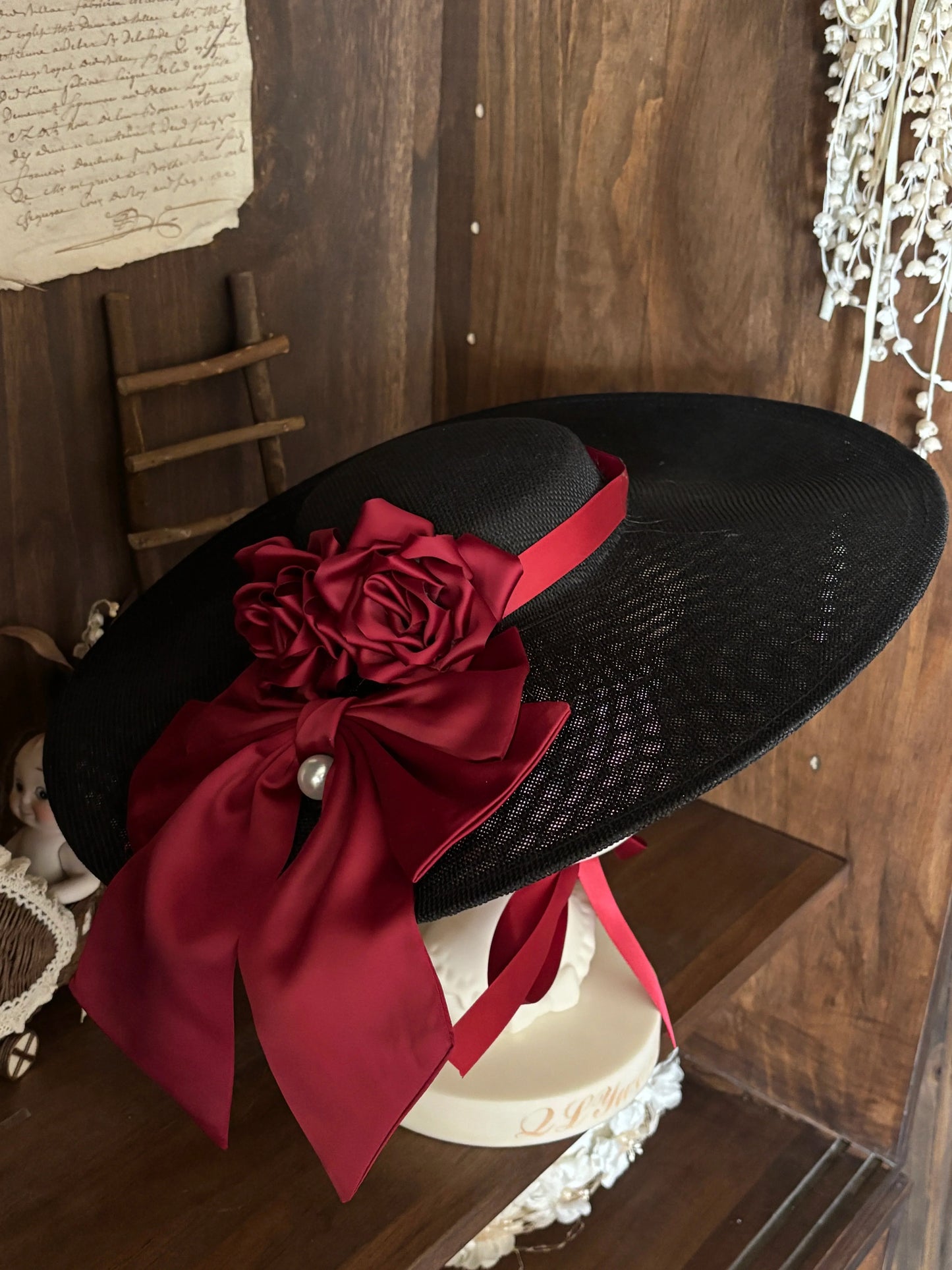 [pre-order Deadline: April 28] Gothic Rose Princess Series Hat + Accessories