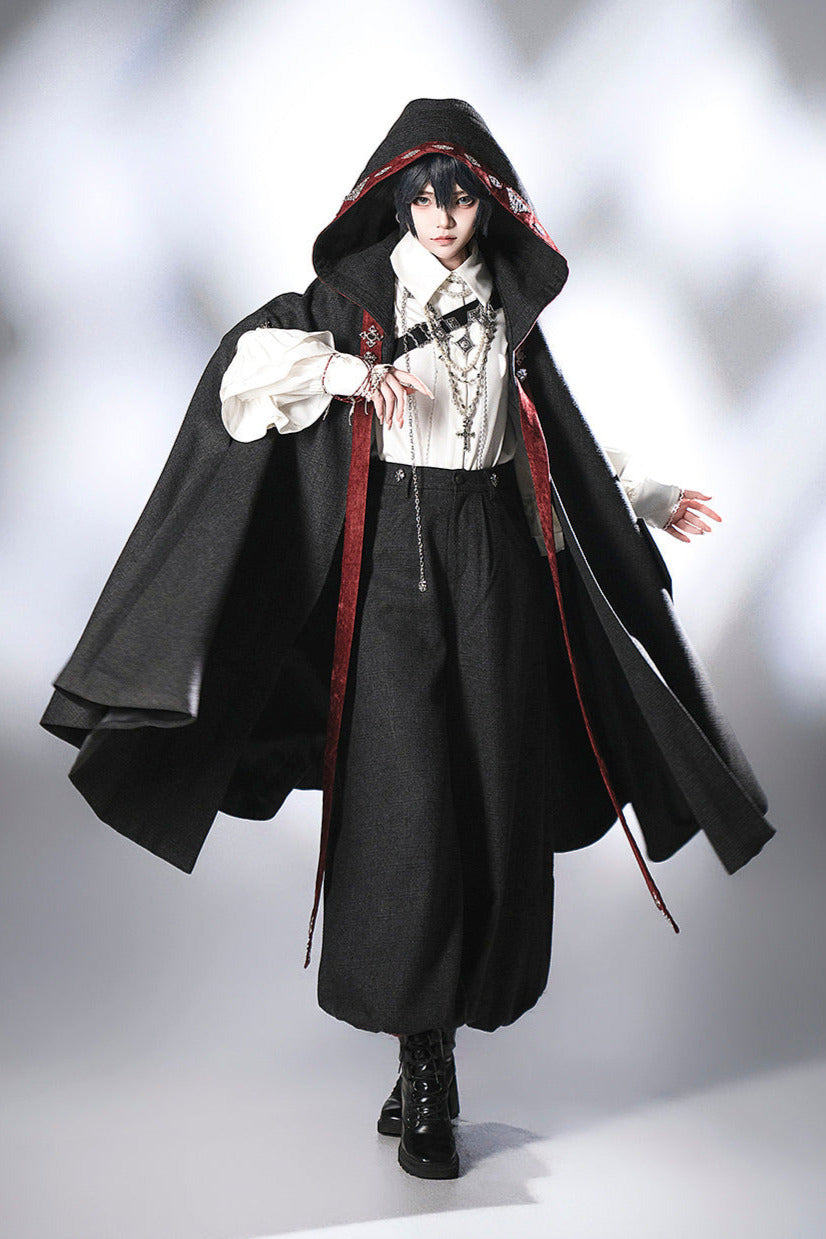 Sacred Oath Retro Prince Hooded Cape + Pants