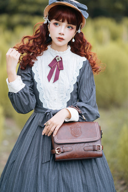Classical Striped Volume Lolita Dress [pre-order]