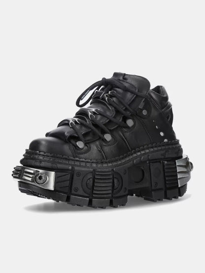 Retro Punk Rock Style Platform Shoes