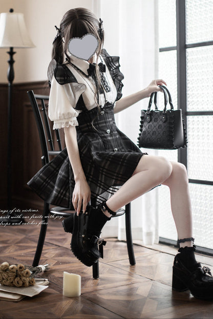 Mine Blouse + Suspender Skirt