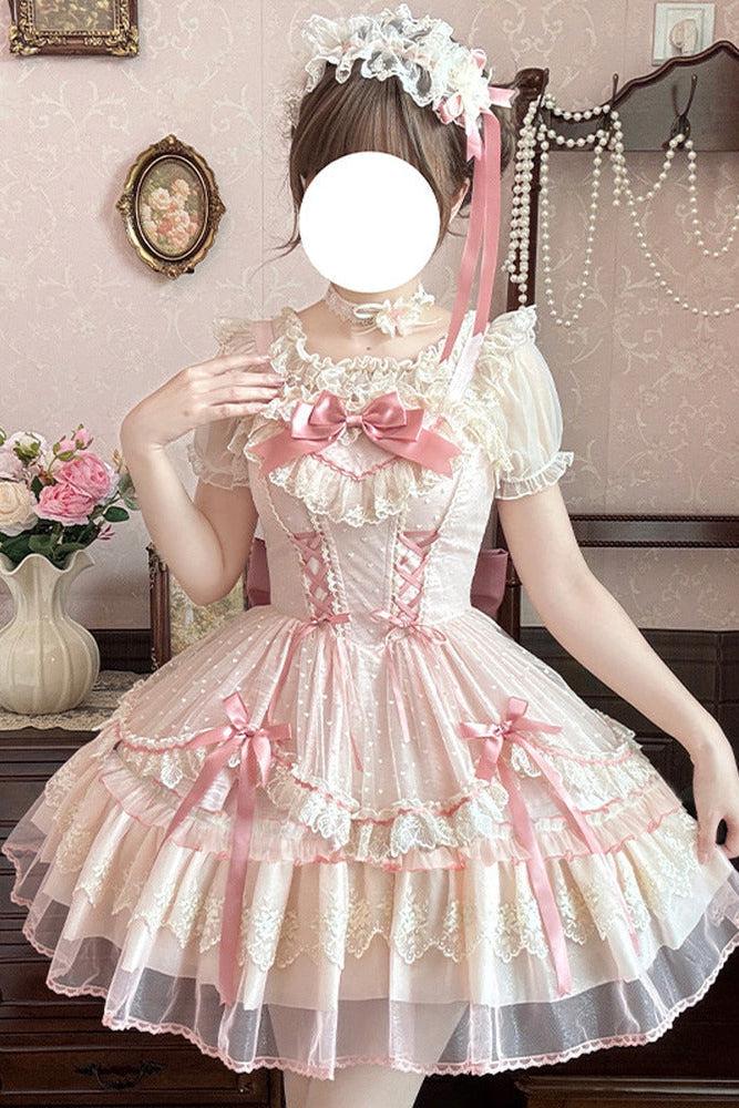 Candy House Sweet Ribbon Lolita Dress