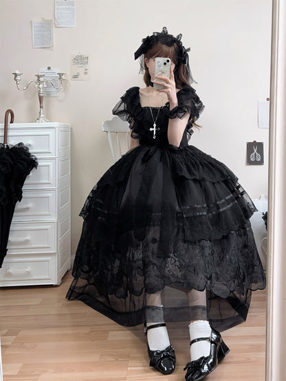 Summer Tiered Lolita Dress + Lolita Jumper Skirt