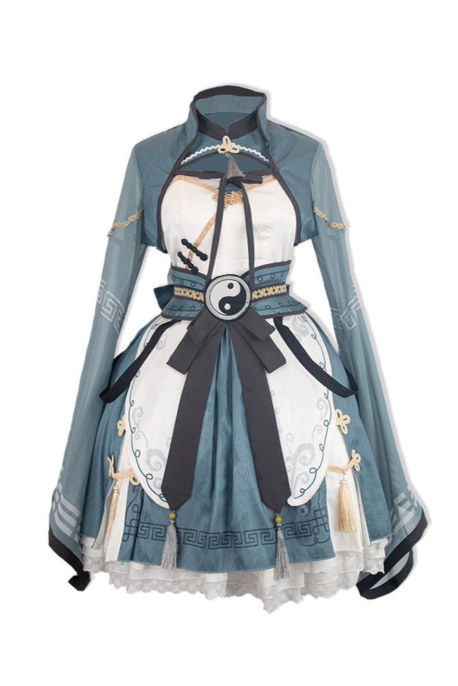 Chinese-style Detail Zombie Lolita Dress