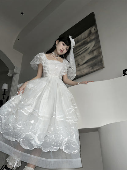 Summer Tiered Lolita Dress + Lolita Jumper Skirt