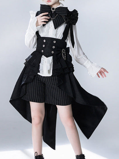 Rabbit Theatre Jacquard Version Lolita Prince Shirt Corset Suit [pre-order]