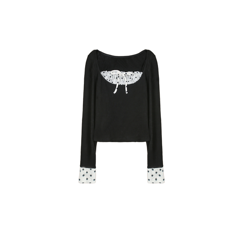 Dot Liner Top + Pants