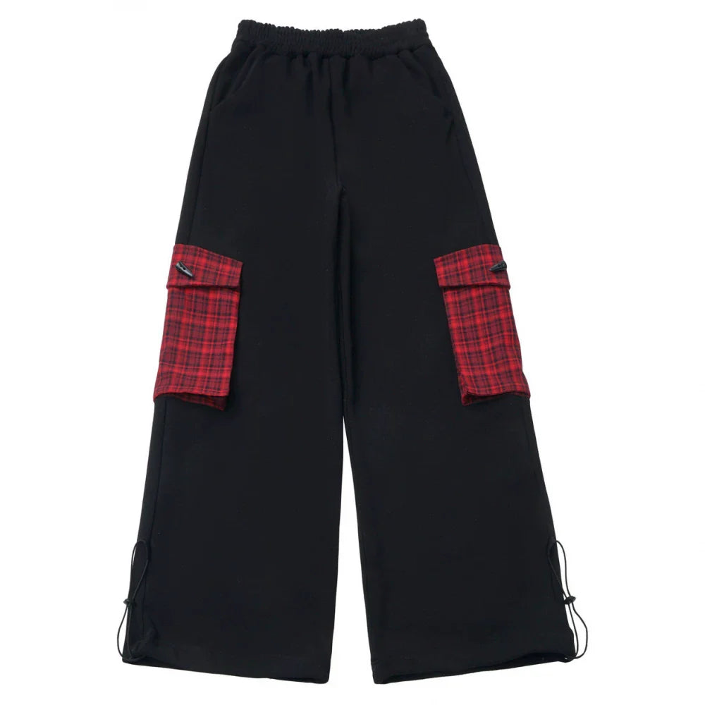 College Knit Vest + Shirt + Long Skirt + Pants + Tie