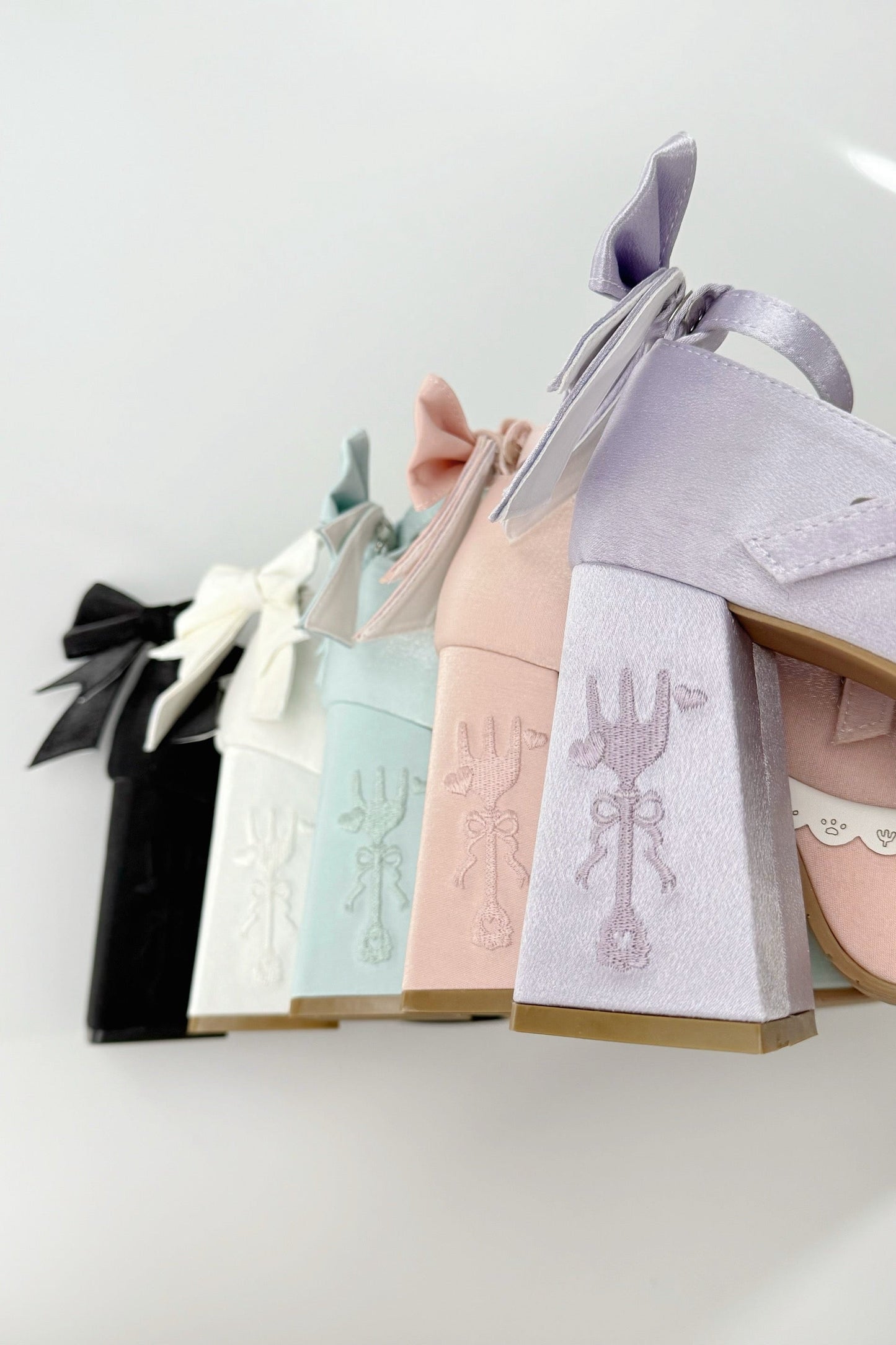 Sweet Ruffle Ribbon Lolita Shoes