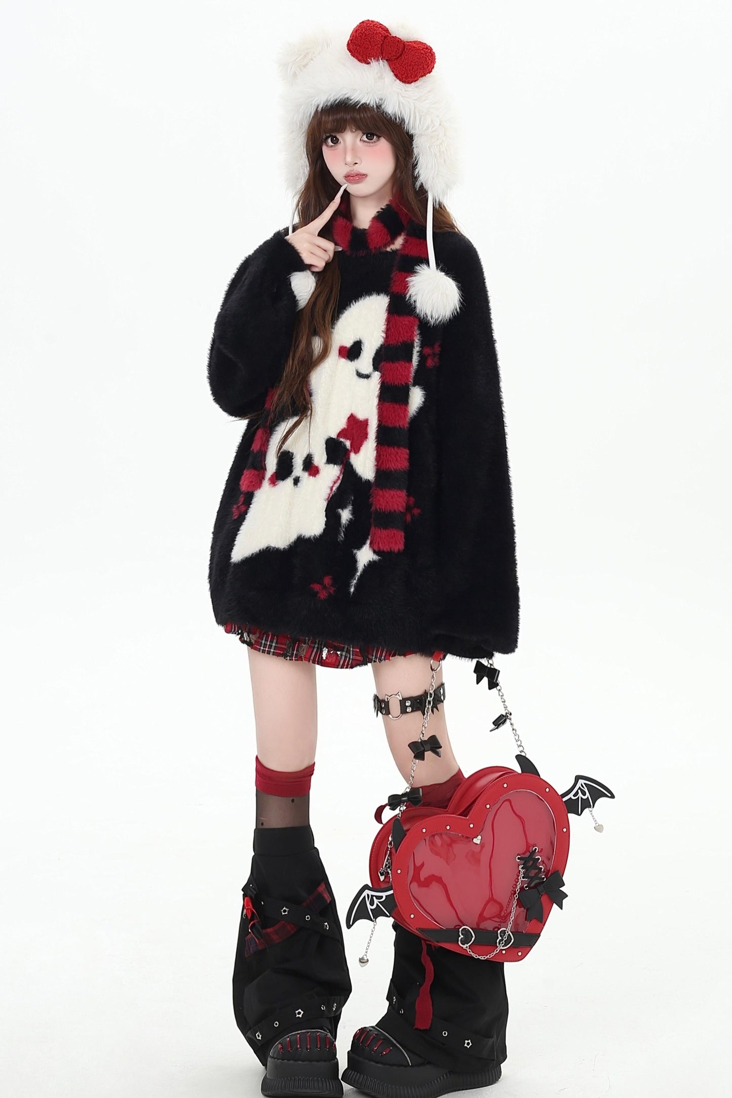 Ghost Over Tops + Scarf
