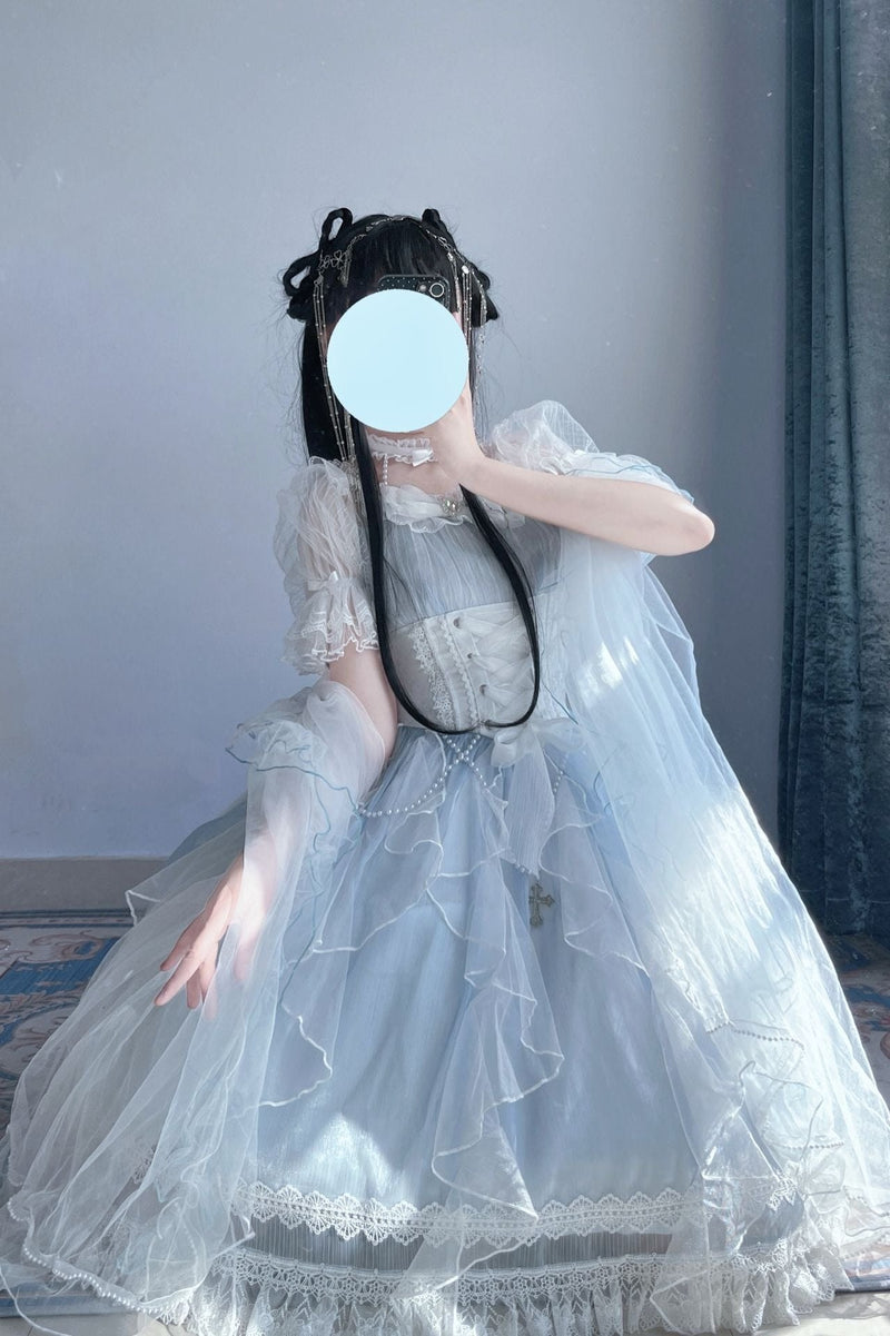 Summer Mermaid Tears Lolita Dress