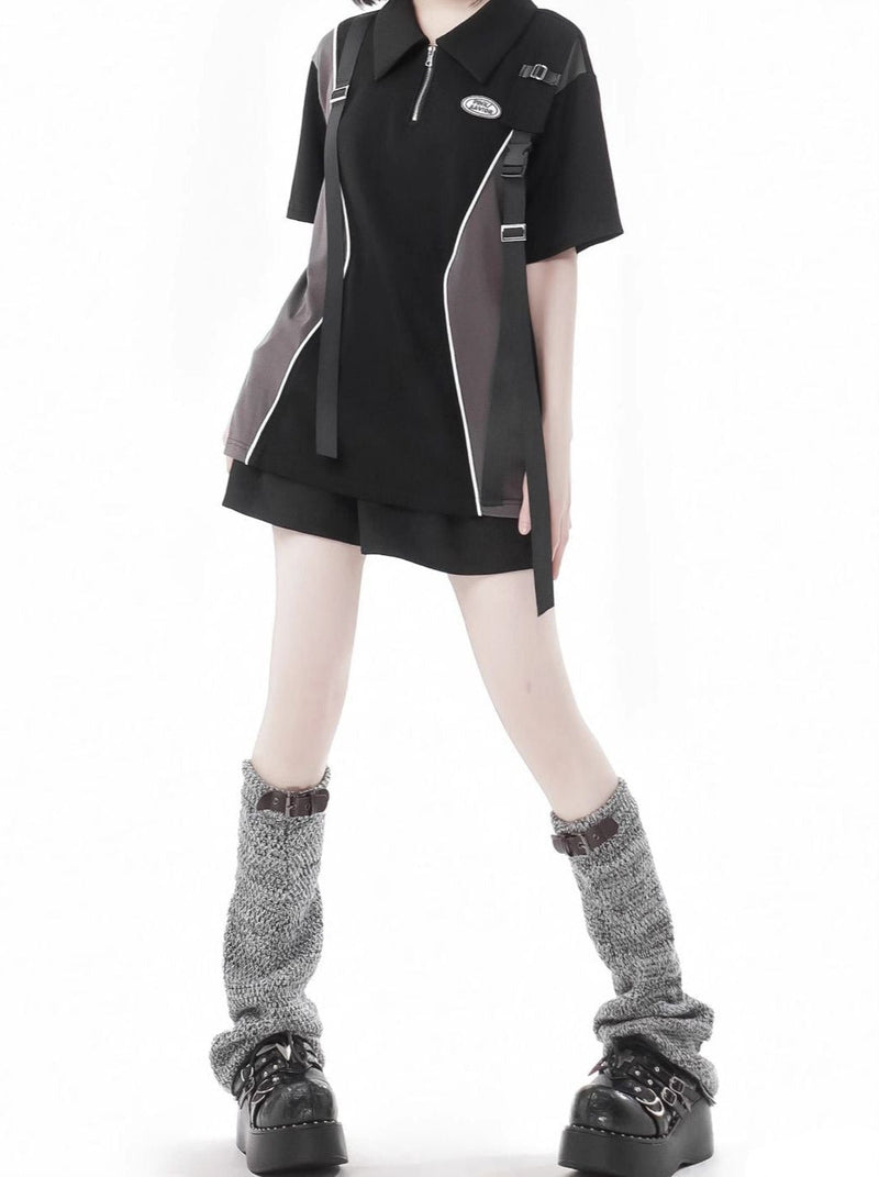 Wind Stream Lapel Paneled Suit