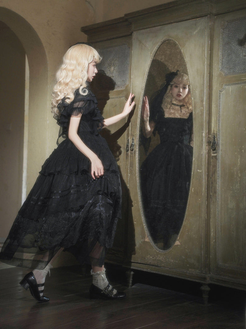 Summer Tiered Lolita Dress + Lolita Jumper Skirt